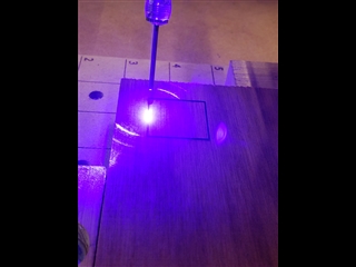 Air and Beam in Kerf on X